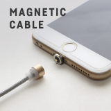 Magnetic Quick Lightning USB Data Sync and Charger Cable 